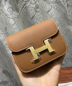 에르메스 콘스탄스백 미니 골드브라운 금장